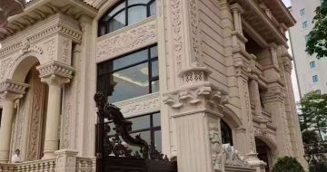 洛阳黄金麻别墅外墙异形定制
