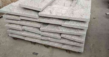 洛阳芝麻白蘑菇石，自然面