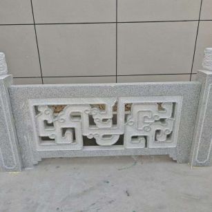 洛阳芝麻白河道栏杆 桥栏杆