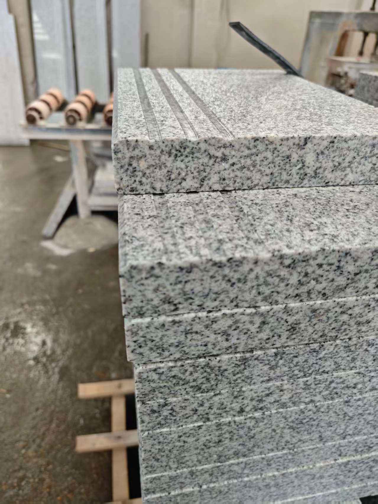 洛阳芝麻白楼梯踏步